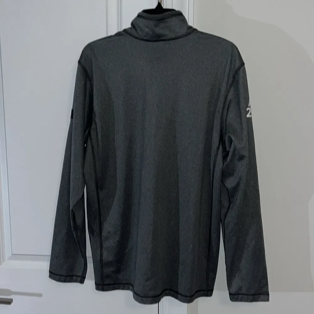The north face Gray T neck 2020 Amazon 1/4 zip pullover sweater sweatshirt gym L